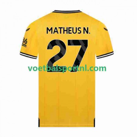 Wolverhampton Wanderers Matheus Nunes 27 Thuis Shirt 2023-24